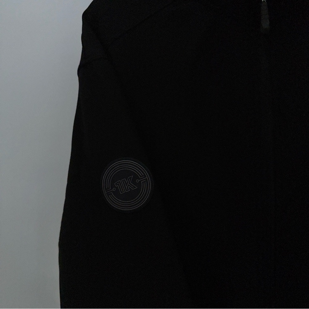Lyft 1K Rides Softshell Jacket Men's 2XL Fleece Lined Black - Picture 6 of 12